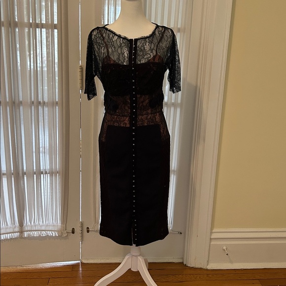 Navy Byron Lars Carissima Dress - Picture 2 of 6